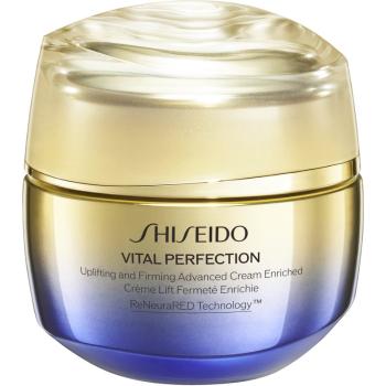 Shiseido Vital Perfection Uplifting & Firming Advanced Cream Enriched intenzivně zpevňující denní a noční krém pro suchou pleť 50 ml