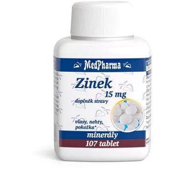 MEDPHARMA Zinek 15 mg 107 tbl. (8594045470260)