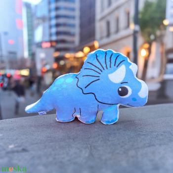 Dinó szundipajti - Triceratops (formapárna, járműves párna)