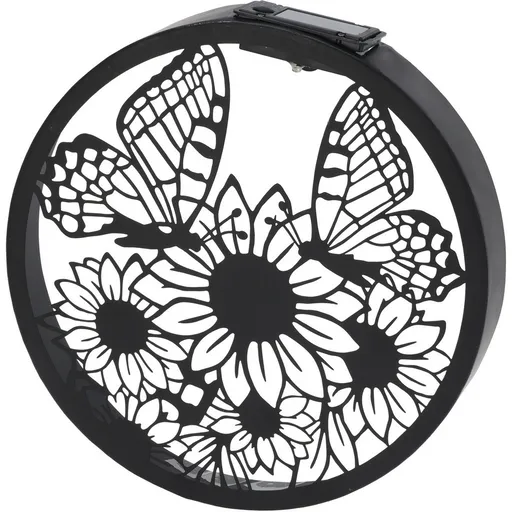 Solární nástěnná dekorace Motýli 25 x 5 cm