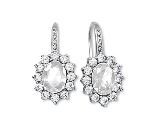 Soliter Překrásné stříbrné náušnice 436 001 00478 04