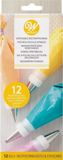 Jednorázové zdobicí sáčky 40 cm ks/12 ks - Wilton