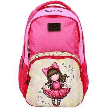 SANTORO Růžový Gorjuss First Position s pevným dnem (3831124870463)