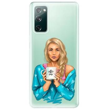 iSaprio Coffe Now - Blond pro Samsung Galaxy S20 FE (cofnoblo-TPU3-S20FE)