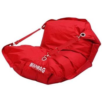 BeanBag Sedací pytel 189×140 comfort s popruhy scarlet rose (BB189×140-scarletrose)