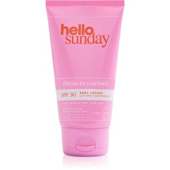 hello sunday the one for the body opalovací tělové mléko SPF 30 150 ml