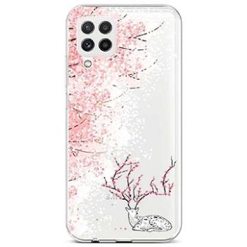 TopQ Samsung A22 silikon Blooming Deer 65203 (Sun-65203)