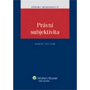 Právní subjektivita (978-80-7357-745-2)