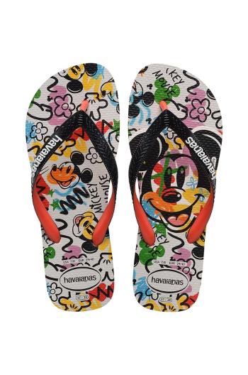 Žabky Havaianas DISNEY STYLISH dámske, na plochom podpätku, 4123500.7461