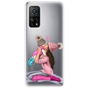 iSaprio Kissing Mom - Brunette and Girl pro Xiaomi Mi 10T / Mi 10T Pro (kmbrugirl-TPU3-Mi10Tp)