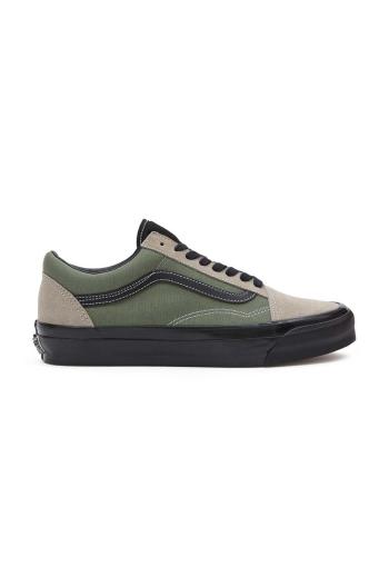 Tenisky Vans Premium Standards Old Skool 36 pánske, zelená farba, VN000CQDCL31