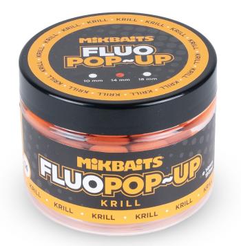 Mikbaits plovoucí boilie fluo krill 150 ml - 14 mm