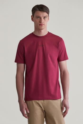 TRIČKO GANT 3D LOGO SS TSHIRT RICH WINE