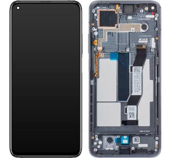 Xiaomi Mi 10T 5G/10T Pro 5G kompatibilis LCD modul kerettel, OEM jellegű, fekete