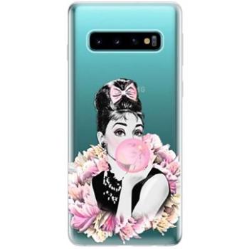 iSaprio Pink Bubble pro Samsung Galaxy S10 (pinbu-TPU-gS10)