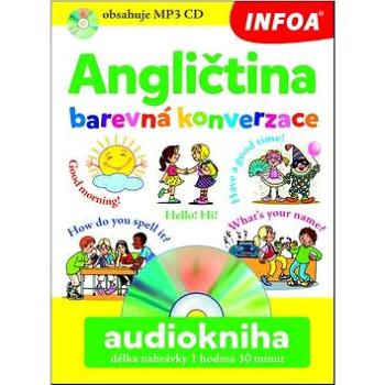 Angličtina barevná konverzace Audiokniha délka nahrávky 2 hodiny (978-80-7240-957-0)