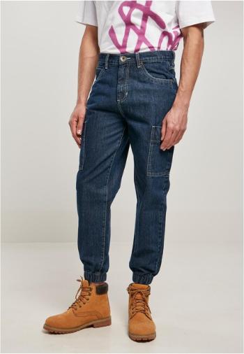 Southpole Denim With Cargo Pockets indigo raw - 32