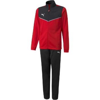 Puma INDIVIDUALRISE TRACKSUIT Juniorská tepláková souprava, červená, velikost