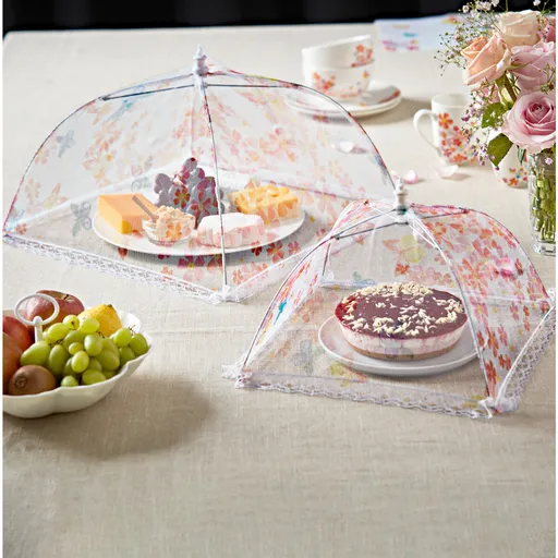 2 poklopy na potraviny Motýli