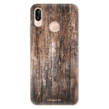 Odolné silikonové pouzdro iSaprio - Wood 11 - Huawei P20 Lite