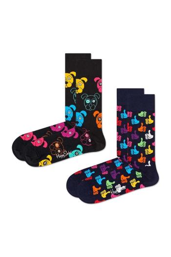 Ponožky Happy Socks 2-pack pánské