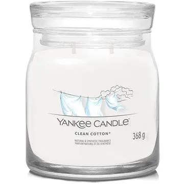 YANKEE CANDLE Signature 2 knoty Clean Cotton 368 g (5038581128979)