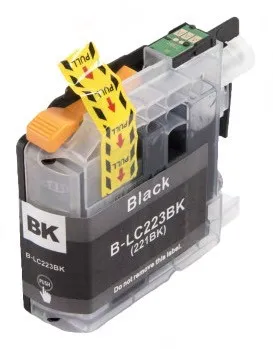 BROTHER LC-221 - kompatibilní cartridge, černá, 16ml