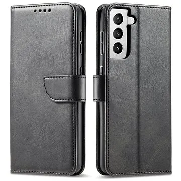 Magnet knížkové pouzdro na Samsung Galaxy S21 FE, černé (HUR246252)