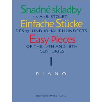 Snadné skladby 17. a 18. století: Piano (979-0-2601-0118-0)