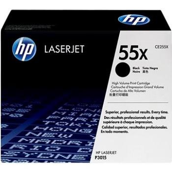 HP CE255X č. 55X černý originální (CE255X)