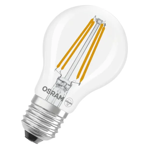 LEDVANCE LED Classic A 40 Filament třída A S 2.2W 827 čirá E27 4099854236532
