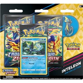 Pokémon TCG: SWSH12.5 Crown Zenith Pin Collection - Inteleon (ASSRT0820650851933a)