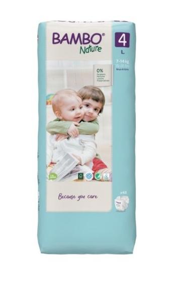 Bambo Nature 4 L 7-14 kg dětské pleny 48 ks