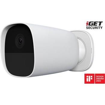 iGET SECURITY EP26 White - WiFi bateriová venkovní/vnitřní IP FullHD kamera samostatná a také pro al (EP26 White SECURITY)