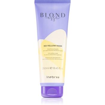 Inebrya BLONDesse No-Yellow Mask maska na vlasy neutralizující žluté tóny 250 ml