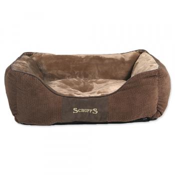 Pelíšek Scruffs Chester Box Bed 60cm čokoládový