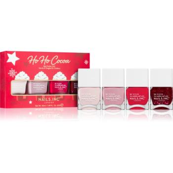 Nails Inc. Ho Ho Cocoa vánoční dárková sada na nehty