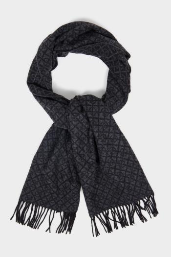 ŠÁLA GANT G PATTERN SCARF BLACK