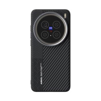 ABEEL RELIEF Ochranný kryt pre Vivo X200 Pro 5G CARBON BLACK