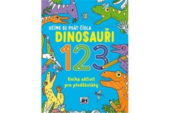 Učíme se psát čísla - Dinosauři 123