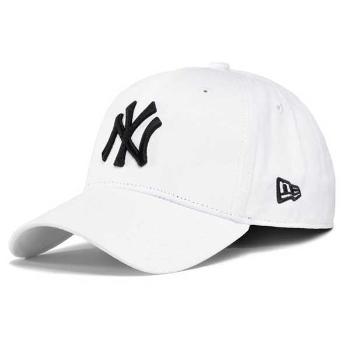 Kšiltovka New Era 9Forty MLB League Basic NY Yankees White Black - UNI