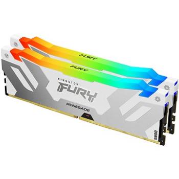 Kingston FURY 32GB KIT DDR5 6400MHz CL32 Renegade White RGB XMP (KF564C32RWAK2-32)