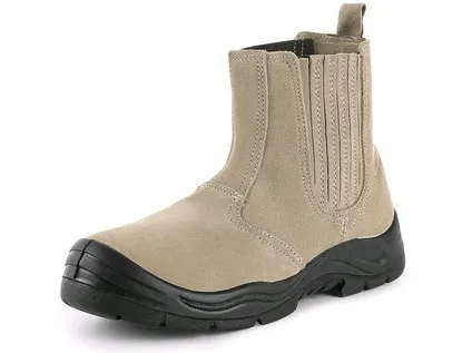 Obuv kotníková CXS KALE S1, hnědá, vel. 45