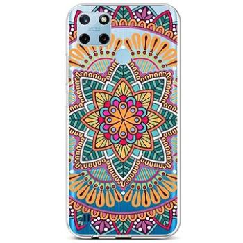 TopQ Kryt Realme C25Y silikon Happy Mandala 70628 (Sun-70628)