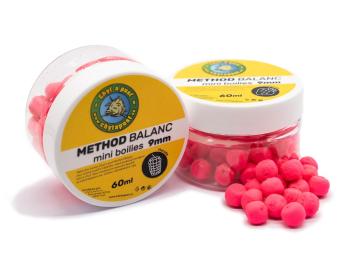 Chyť a pusť Mini boilies Balanc 9mm 60ml - Natural mix