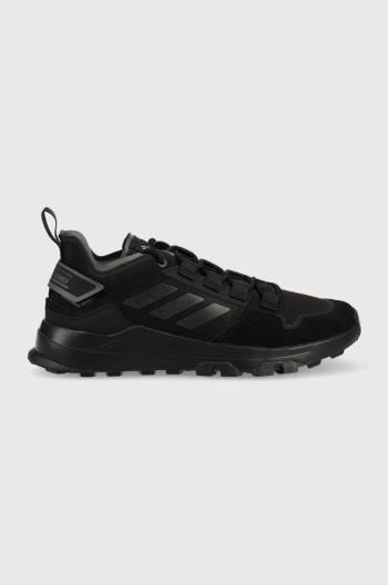 Boty adidas TERREX Hikster Low pánské, černá barva, GZ5720-CBLK/BLK