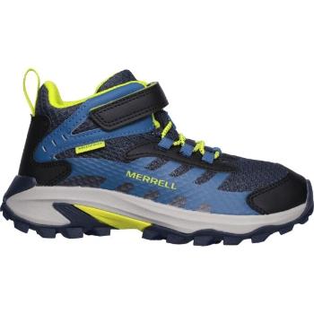 Merrell MOAB SPEED 2 MID A/C WTRPF Dětské outdoorové boty, tmavě modrá, velikost 37