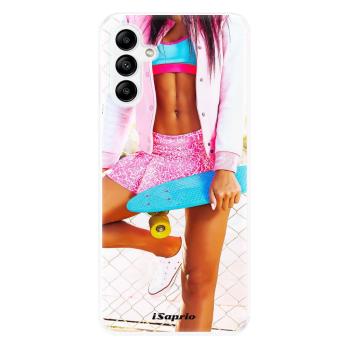 Odolné silikonové pouzdro iSaprio - Skate girl 01 - Samsung Galaxy A04s