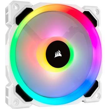 Corsair LL120 RGB 120mm Dual Light Loop White RGB LED PWM Fan — Single Pack (CO-9050091-WW)