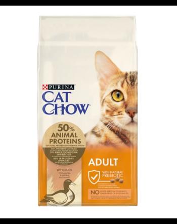 PURINA Cat Chow Adult cu Rață 15 kg